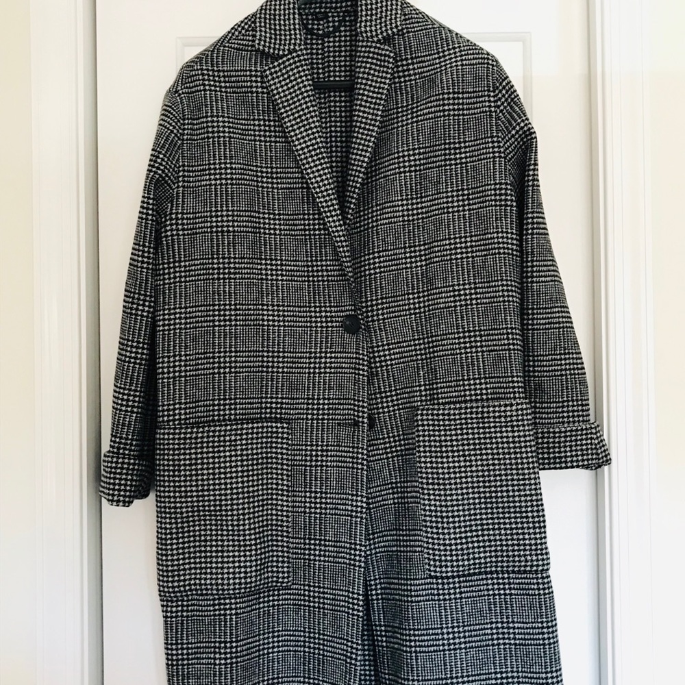 All Saints 3/4 wool coat